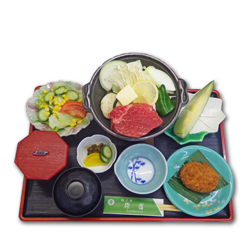 松阪牛ヒレ和風おろしステーキ御膳